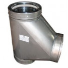 Z-Flex Z-Vent 16" Boot Tee Stainless Steel Venting (2SVDTBT16)