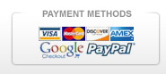 Pro Water Heater Supply accepts all major credit cards and supports Google Checkout and Paypal.